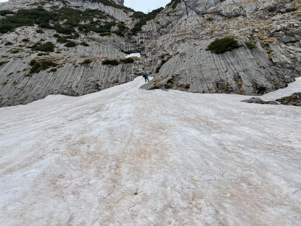 Nastup na ferattu Zugspitze Norvia